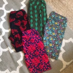 Lularoe TC legging bundle